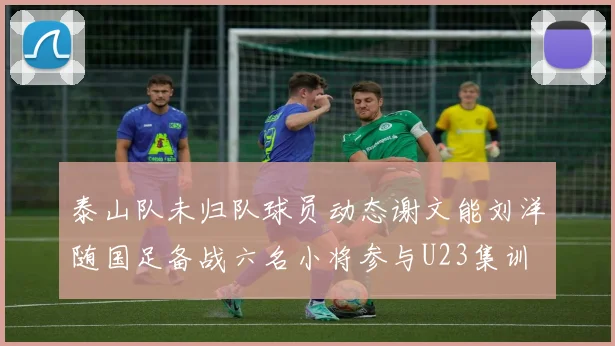 泰山队未归队球员动态谢文能刘洋随国足备战六名小将参与U23集训